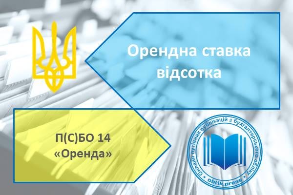 Орендна ставка відсотка
