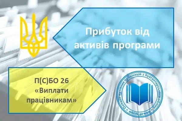 Прибуток від активів програми