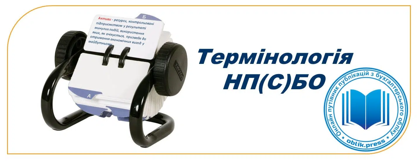Термінологія НП(С)БО