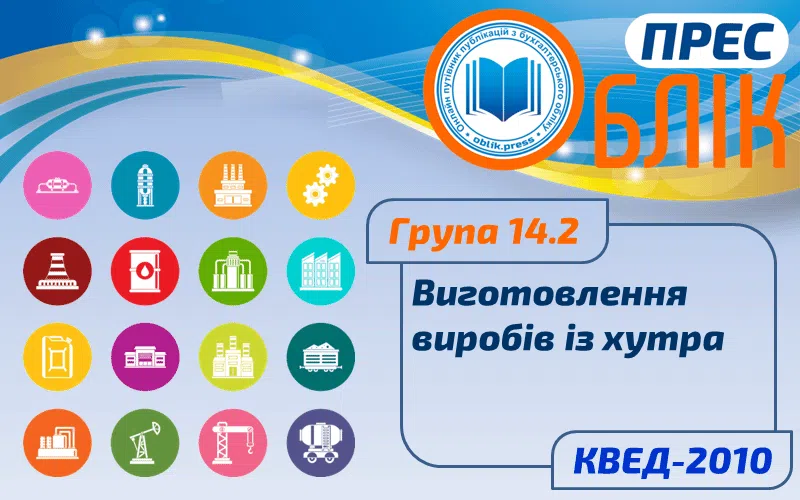 КВЕД-2010 Група 14.2 "Виготовлення виробів із хутра"
